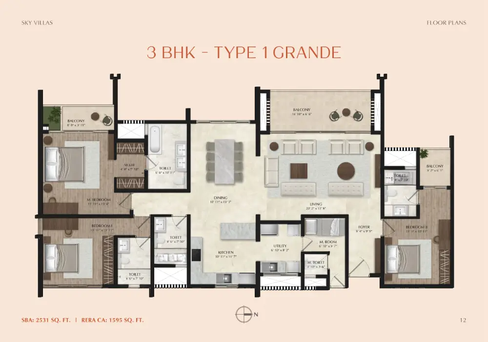 Aratt Ayatana Residences 3 - TYPE I GRANDE
